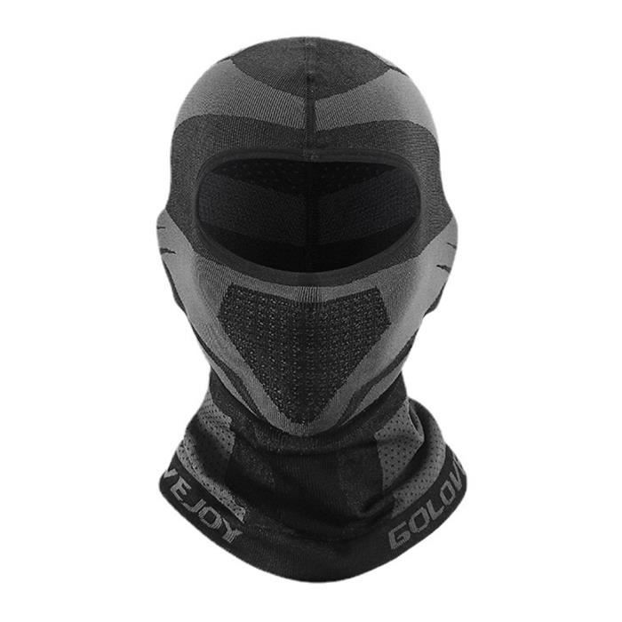 DAMILY® Cagoule Noir Balaclava - Pour Ski Cyclisme Masque Moto VTT - Respirant Cache-Cou Chaud Masque Vent Taille Universelle