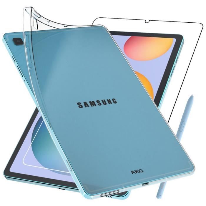 Housse Rotatif VERRE Trempé Samsung Galaxy Tab S6 Lite 10.4" P610 P615 PU Cuir