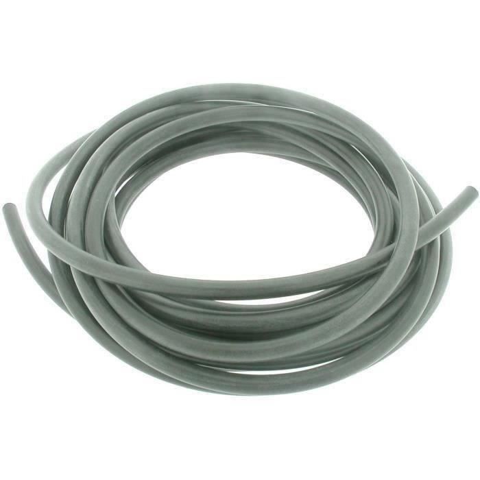 Durite carburant noire en caoutchouc