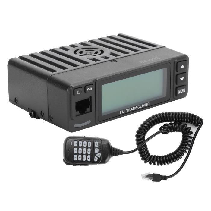 Tbest Émetteur-récepteur radio amateur VV-998 Mini 25W double bande VHF UHF  144 / 430MHz émetteur-récepteur mobile video piece