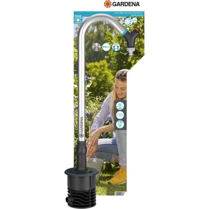 Gard Pipeline Garten Wasserhahn 08252 - vue 2