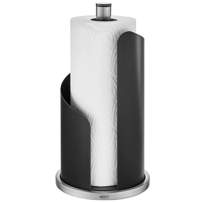 kela Porte-Rouleau de Cuisine Noir Mat, également pour Rouleaux épais, Porte -Rouleau de Papier Vertical Hauteur 33,5 cm, Rollo, métal kela Porte-Rouleau de Cuisine Noir Mat, également pour Rouleaux épais, Porte -Rouleau de Papier Vertical Hauteur 33,5 cm, Rollo, métal