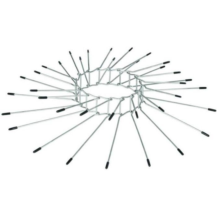 Comparer les prix de Barrière d'escalade - GENERIQUE - Ceinture anti-chat - Métal - 50 x 50 x 5,7 cm - Extérieur