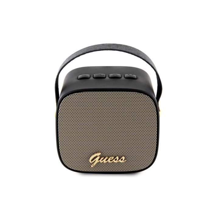 Enceinte Bluetooth 5.3 Compacte avec Sangle de Transport en Cuir Motif 4G Guess - vue 2