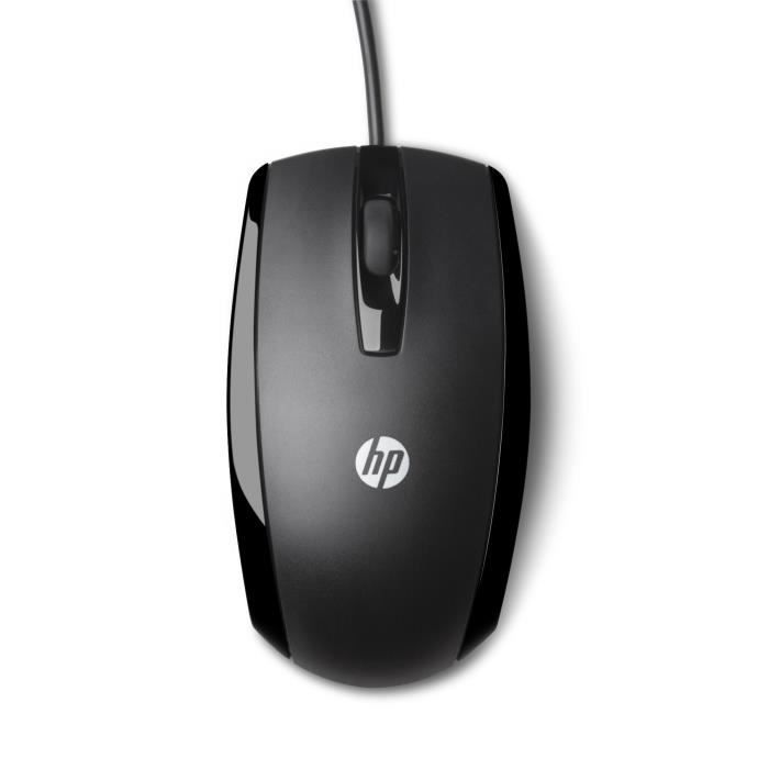 Souris filaire HP X500 - noir - Cdiscount Informatique