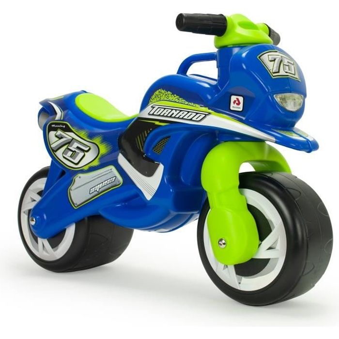Trotteur Moto Tundra pour Garçon - INJUSA - 2 Roues - Bleu - Dès 18 mois