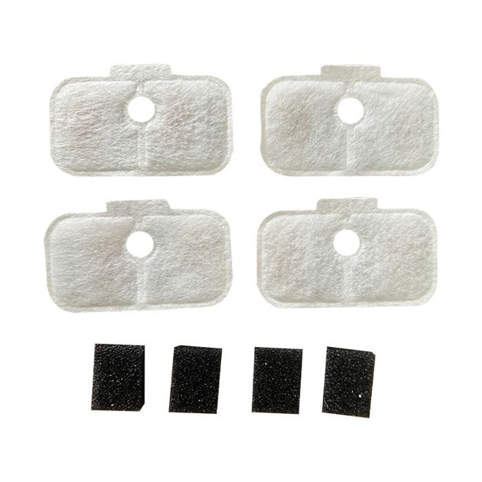 Comparer les prix de Filtres de fontaine à eau - INF - PETLIBRO - 12 paquets - Noir - Pour chat