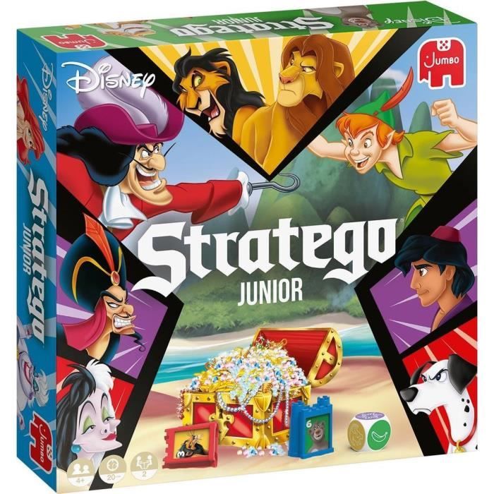Jumbo jeu de plateau Disney Stratego Junior - Cdiscount Jeux - Jouets