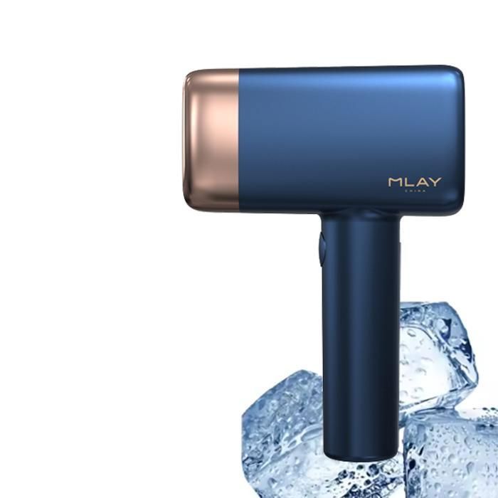 Épilation au point de congélation Épilateur laser IPL 500000 Flashs Epilation Definitive pour Visage Corps- 5 niveaux dintensité