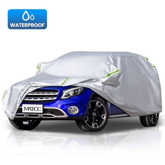 Matcc Housse De Voiture Pour Suv 485 190 185cm Bache Voiture Suv Bache De Protection Voiture Auto Housse Impermeable A L Eau Et Cdiscount Auto