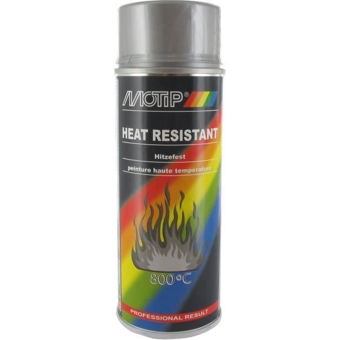 Peinture haute température AUTO-MOTO argent 400 ml