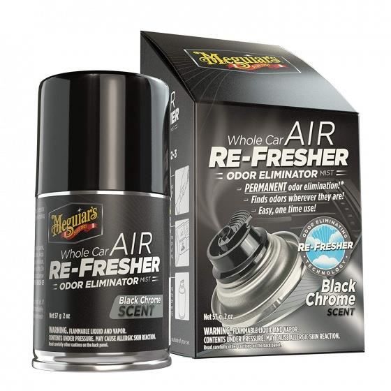Meguiar's Air Refreshener - Parfum noir chromé G181302