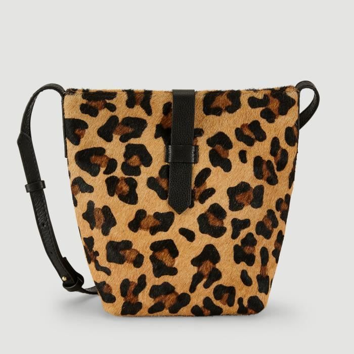 Sac seau discount leopard