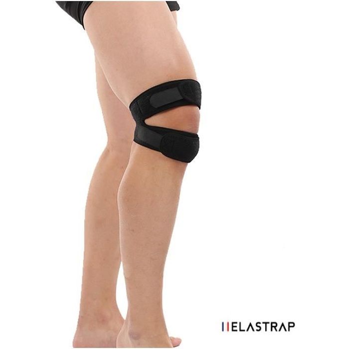 Genouillère rotulienne - Protection rotule protège genou - Bande patellaire  - Douleurs articulaires - Neoprene - Attelle réglable