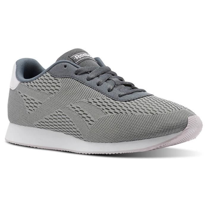 Reebok Baskets - REEBOK - Royal CL Jog 2PX - Gris - Femme - Synthétique - Plat