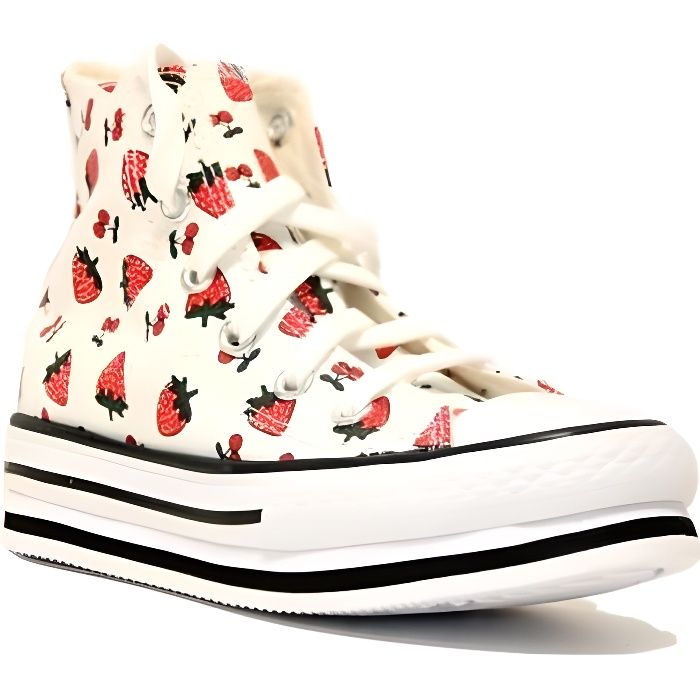 converse enfant blanc