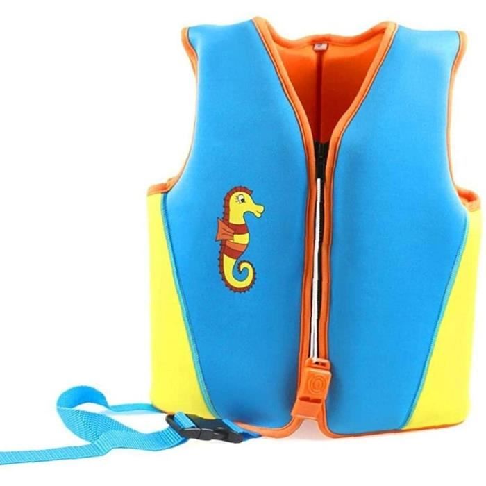 Gilet De Sauvetage Veste Enfants Natation Float Maillot De Bain Pour Bebe Garcons Filles Flottabilite Gilet De Sauvetage En Neopre Cdiscount Sport