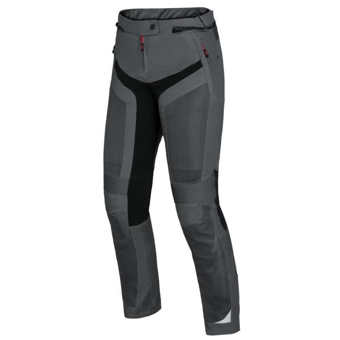 Pantalon Rando Moto Femme PrAna – Taille 8, Coupe Skinny, Gris Foncé, Nylon/spandex