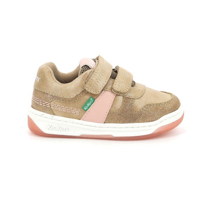 KICKERS Baskets basses Kalido beige