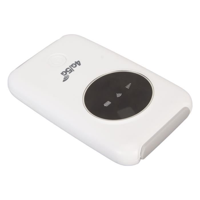 Qiilu Modem WiFi USB 4G LTE Routeur Réseau Portable 5G WiFi Hotspot avec Emplacement pour Carte SIM Haute informatique boite