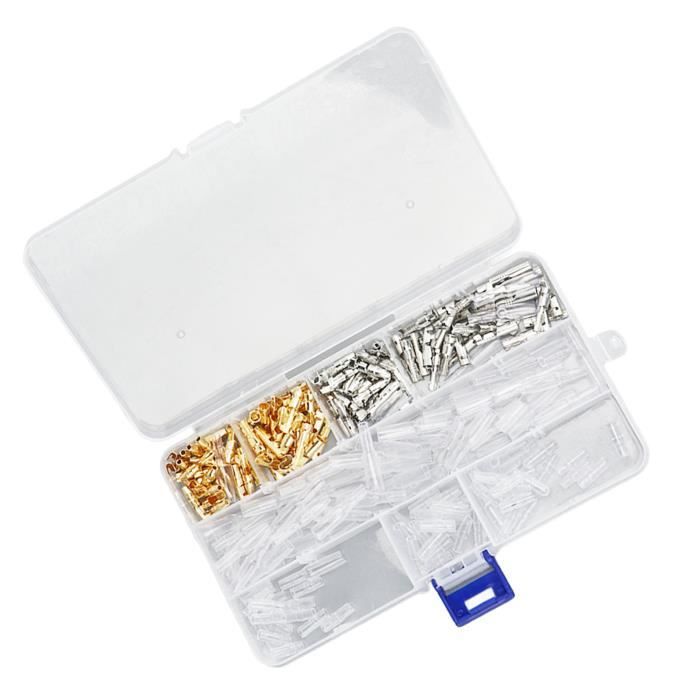 Lot De 80 Manchons Connecteurs Non Isolés BN5.5 - Pour Câbles AWG 12-10, Métal Argenté