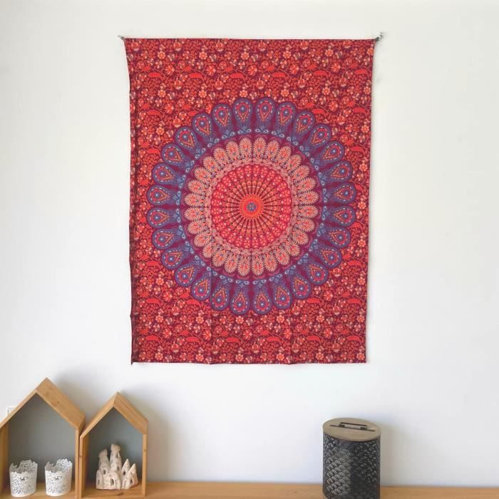 Tenture Mandala Bleu - Tenture Découverte