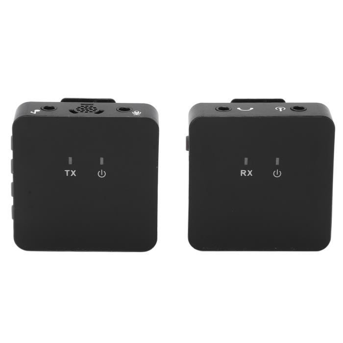 Shipenophy micro cravate Shipenophy Microphone cravate sans fil Kit de