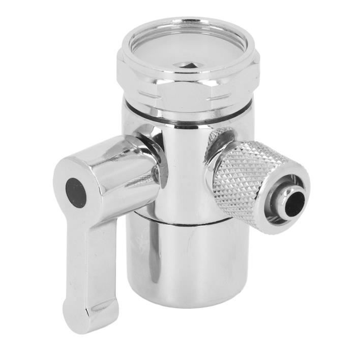Lot De 3 Vannes D'inverseur De Robinet D'évier, Connecteur De Fixation De Tuyau De Vanne D'inverseur De Robinet Avec Aérateur M22 Fil Intérieur Filtres à Eau Adaptateur De Robinet