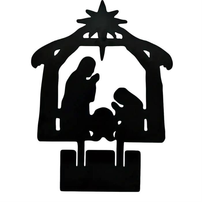 Pyramide De Noël Richard Glässer Seiffen – Scène De Nativité Avec Maison – Hauteur 3 – RG 16774 – Neuf