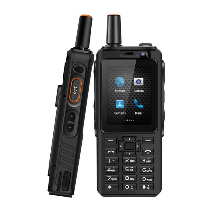 Téléphone Mobile Talkie Walkie 4G UNIWA F40 - SOYES - Noir - DAS faible