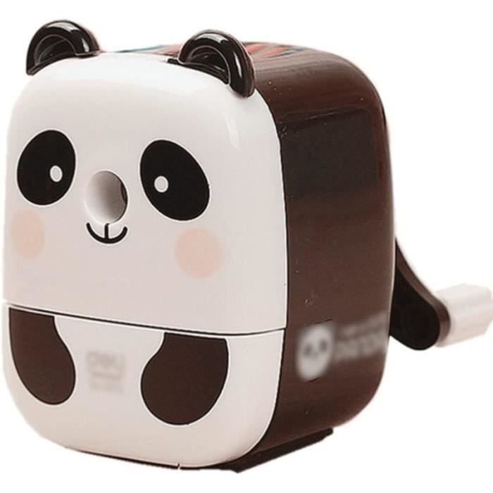 Set De 3 Taille-crayons Avec Récupérateur – Design Capybara Kawaii – Lames Acier Inoxydable – Parfait Pour École Et Cadeaux Enfants – Blanc, Marron, Rose