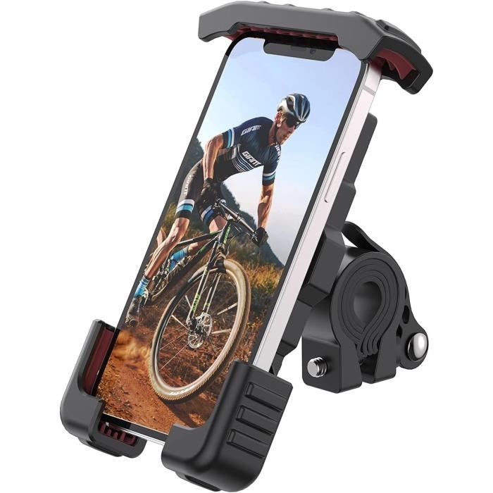 Support de Vélo Moto Téléphone,Universel Support Téléphone Vélo Réglable  Silicone,Rotation 360° pour Phone 12Mini,12[S190] - Cdiscount Téléphonie