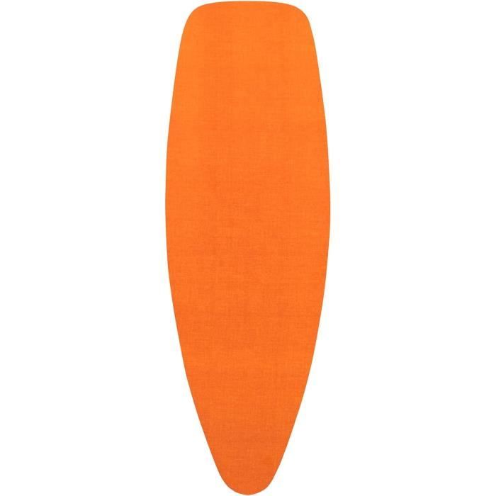 Brabantia Housse De Table À Repasser avec Couche De Mousse Durable De 2 mm (métallisée) Easy-Fit, 100 pourcent Coton, Argent, 110 X 30 cm