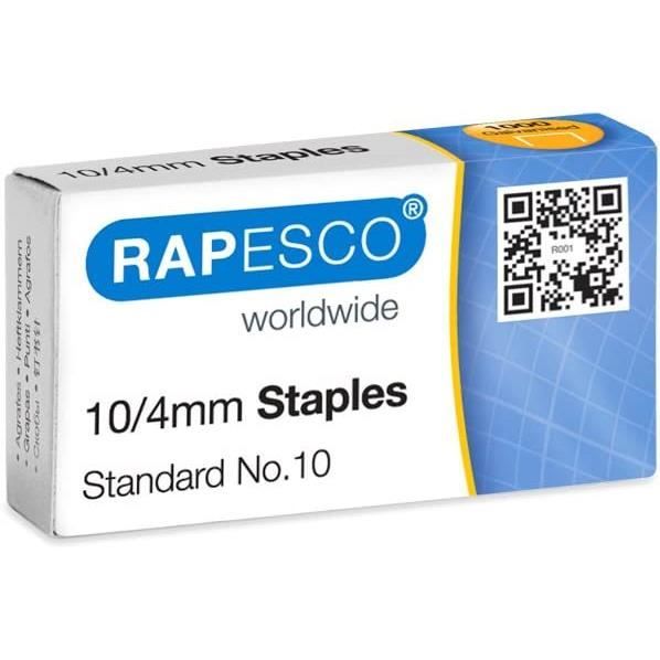 Agrafes à Pointe En Acier Galvanisées - SSS - 10/4mm - Lot De 1000