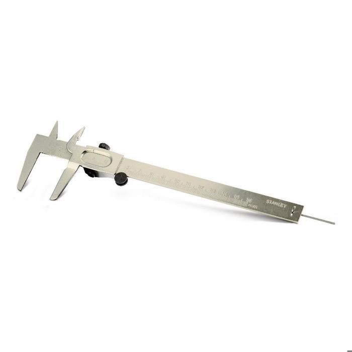 Pied à coulisse de type universel 110 STANLEY 1 35 603 Molette jusqu'à 150 mm