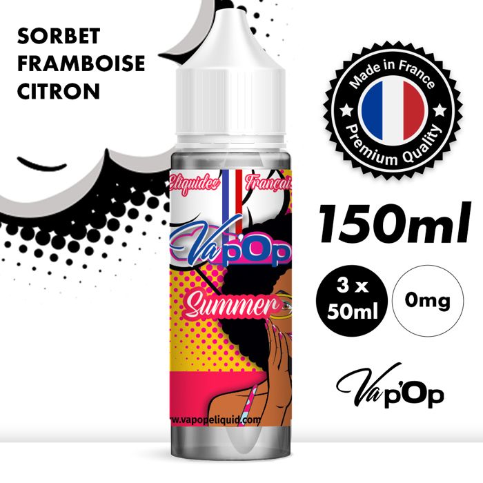 E-liquide Cigarette lectronique - FRAMBOISE CITRON - 50MPGV/50VG - 0mg/ml  - 50ml - LOT DE 3 x 50ml - Cdiscount Au quotidien