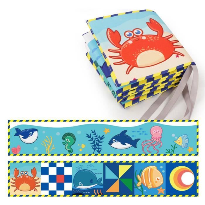 Livre Tissu Bébé Eveil 0 3 6 Mois,Livre Tissu à Suspendre Livre de Naissance Livre Sensoriel Bebe Eveil 0-3 Mois Garçon Fille(Koala) - Librairie