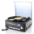 système stéréo auvisio MHX-550.LP lecteur de musique + numériseur pour disques, CD, MC, MP3, USB, SD-1