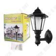 TD® Eclairage de Lampe Solaire de jardin LED Luminaire d'exterieur pour Terrasse, Balcon, Mur - Accessoire d'Eclairage LED externe-1