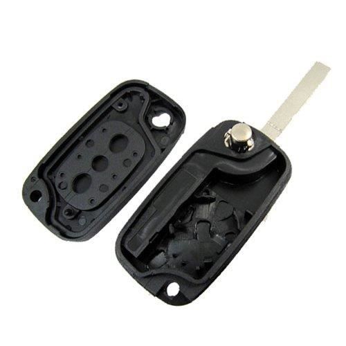 Coque De Remplacement Pour Clé De Voiture - Pour Renault Camionnette/Série Gama/TCK - Noir, 4 Boutons - Sans Électronique - 12