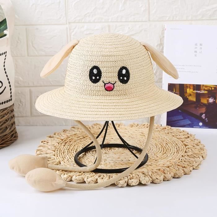 Chapeau de paille bebe garcon store