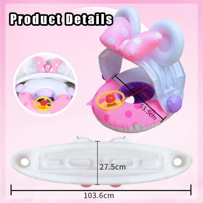 Bouée siège de piscine avec poignées Bébé 7-15kg - allfish jaune pour les clubs et collectivités | Decathlon Pro