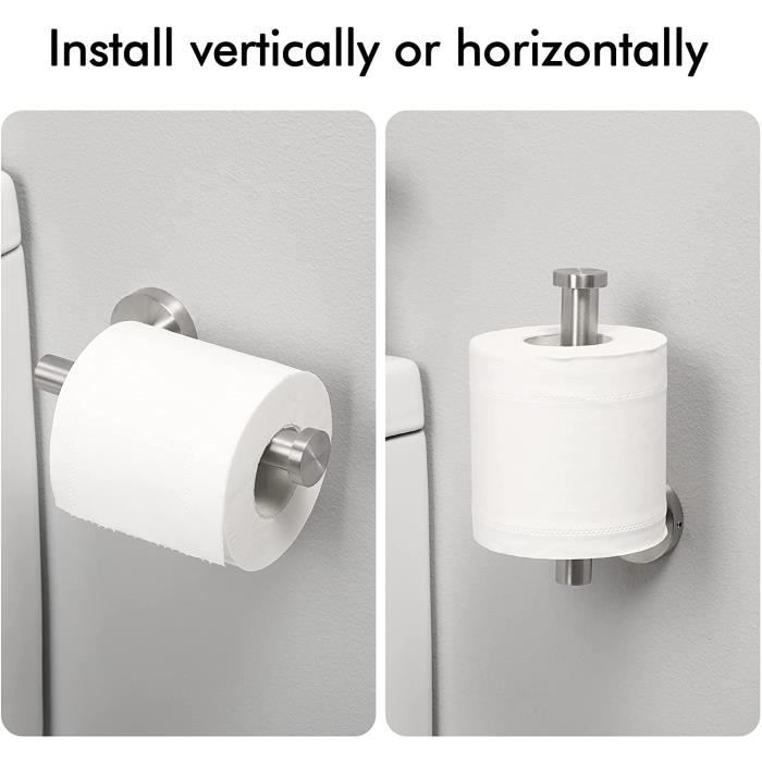 Porte Papier Toilette,Support Porte Papier Toilette avec Etagère en