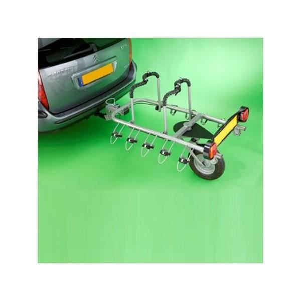 Mottez 5 bike clearance trailer