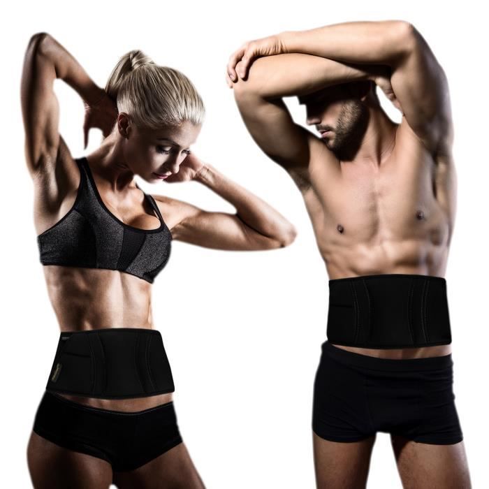 Ceinture d electrostimulation MEABELT 1000 Musculation abdominale Technologie EMS 18 niveaux PLASTIMEA Cdiscount Sport