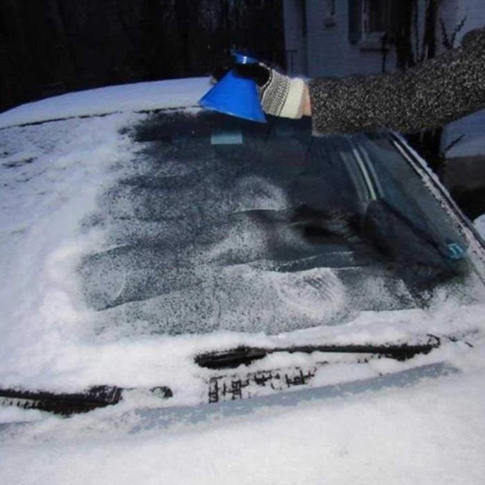 Grattoir à glace chauffant pour voiture 12V, pelle à neige, pour pare-brise  de fenêtre de voiture - AliExpress