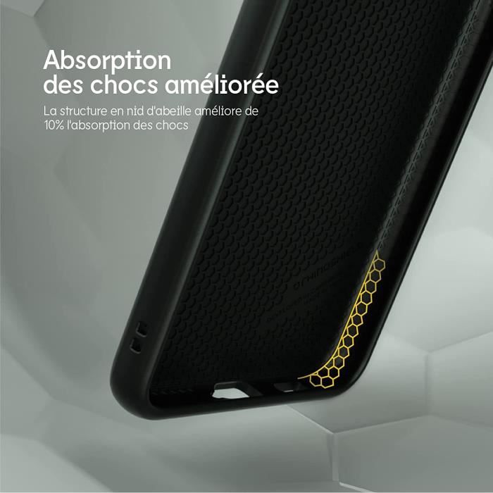 RhinoShield Coque pour iPhone 13 Pro Max Antichoc Soft Touch SolidSuit  Classic Blanc - Coque téléphone - LDLC