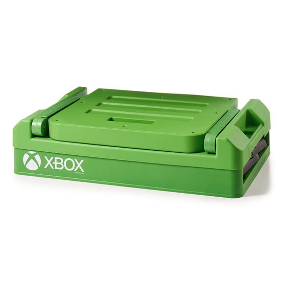 Numskull Chaise De Rangement Xbox Officielle 2-en-1 – Siège Pliable + Boîte De Jouets Cachée – Parfait Pour Gamers & Familles (Microsoft Licensed)