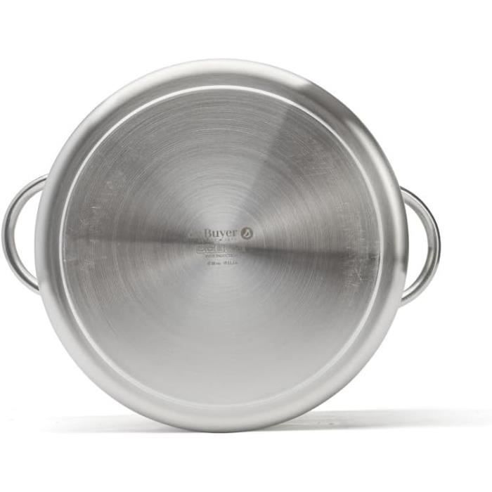De Buyer Poele Inox De Buyer - Marmite Sans Couvercle En Inox PRIM'APPETY - 28 Cm - Sans Marmite Inox 32 Cm De Buyer Poele Inox De Buyer - Marmite Sans Couvercle En Inox PRIM'APPETY - 28 Cm - Sans Marmite Inox 32 Cm