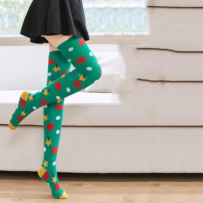 No l chaussettes longues Star Cosplay bas Festival Party Bas pour